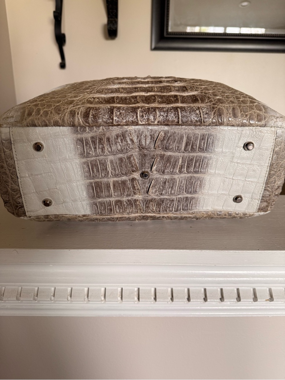River brand Authentic Crocodile bag - Picture 4 of 8
